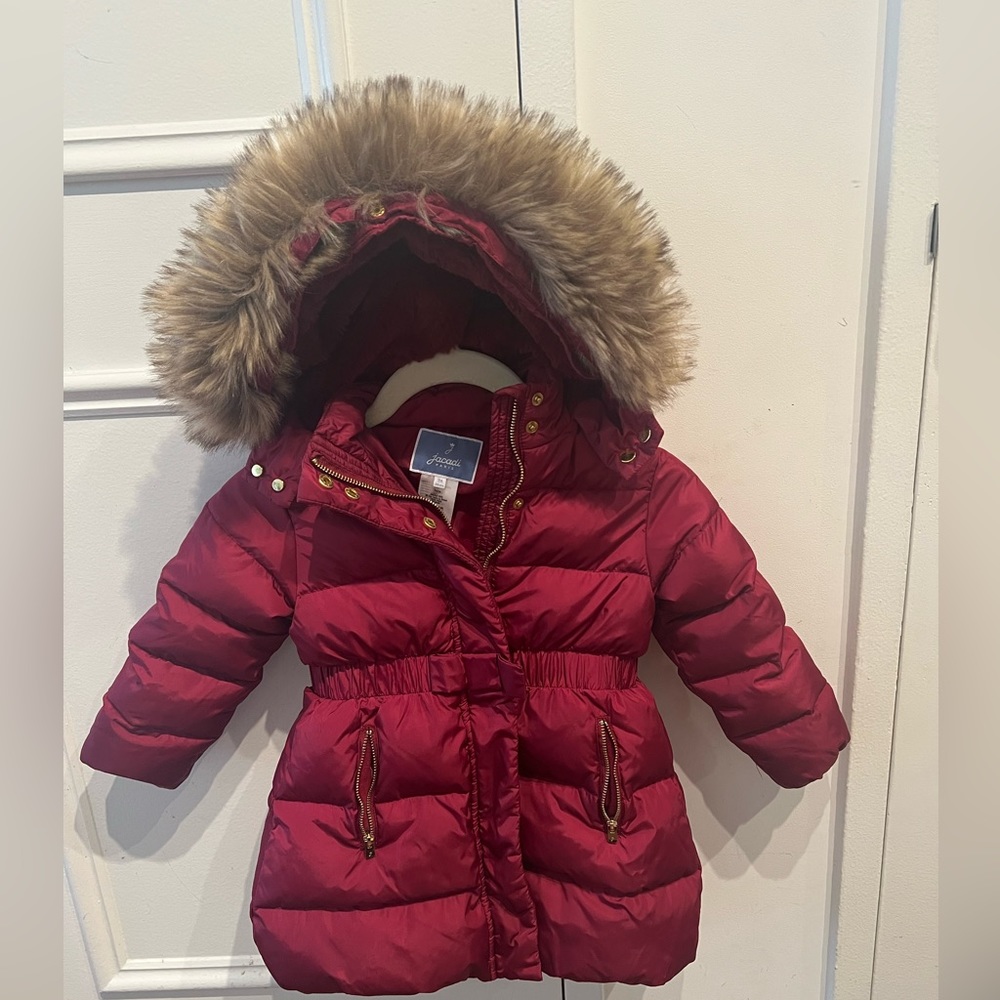 Jacadi Girls Winter Coat size 3T